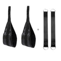 Fitness AB Sling Straps Suspension Rip-Resistant Heavy Duty Pair for Pull Up Bar Hanging Leg Raiser Home Gym Fitness Equipment
