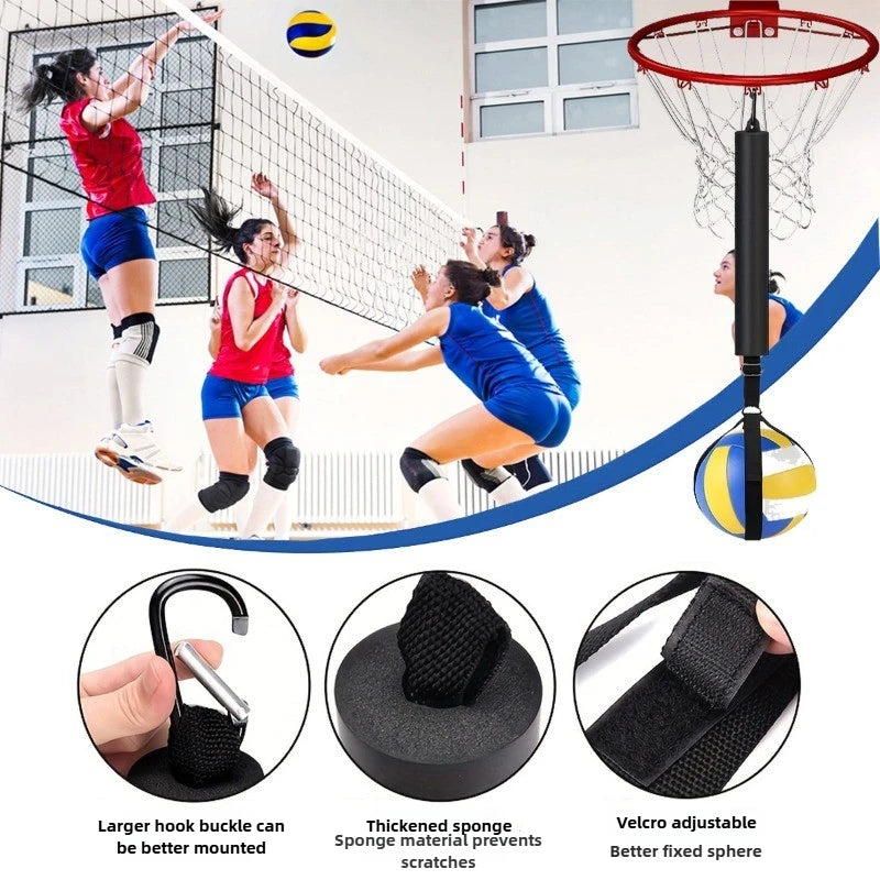 Practice Volleyball Spike Training Accessories Adjustable Trainer Volleyball Assist System Outdoor Volleyball Training Sports.