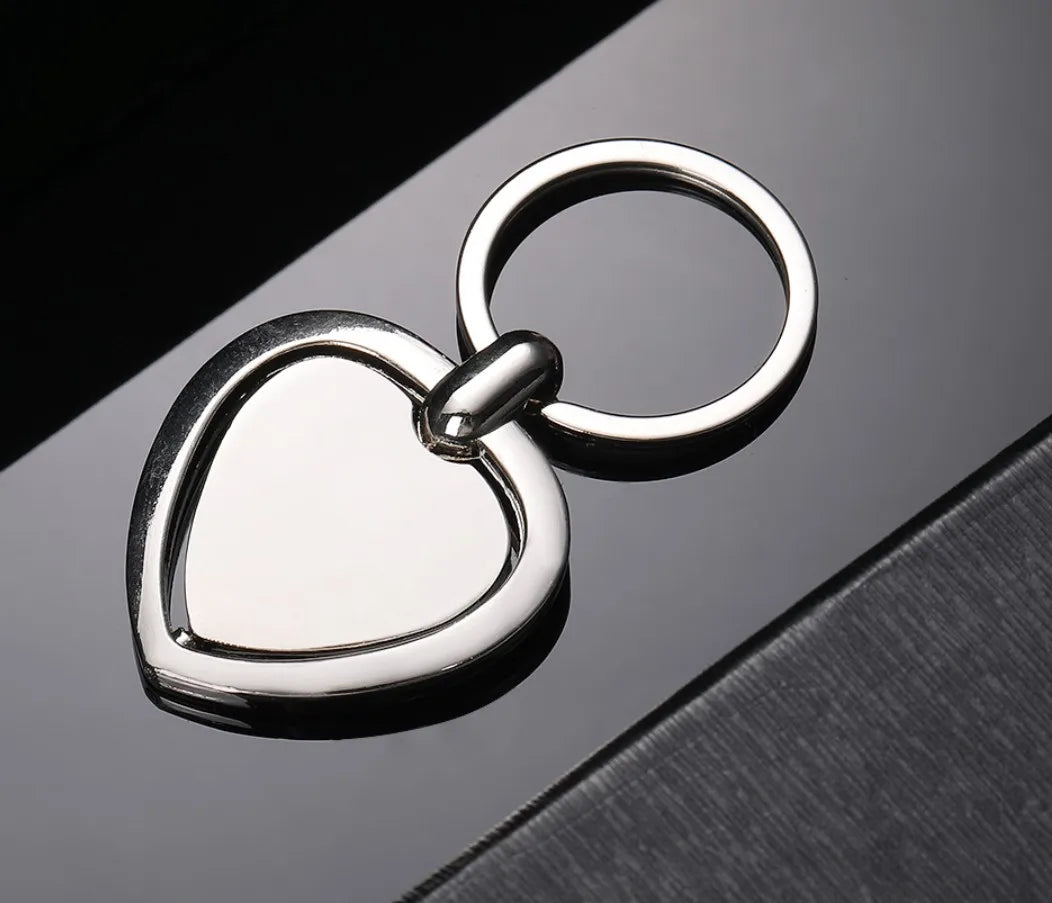 Personalized Fashionable Simple Key Chain Car Rotating Circular Various Styles And Specifications Accessories Keychains Gift