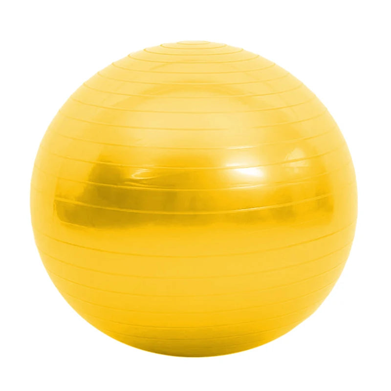 45CM Anti-Burst Yoga Ball Thickened Exercise Ball for Pilates Balance Stability Workout Pregnancy Birthing Physical Therapy