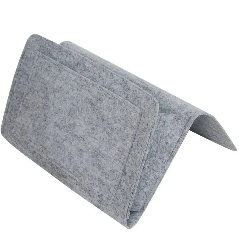 Storage Box Hang Bag Felt Dormitory Bed Sofa Bedroom Carpet Store Content for CD Magazines Stationery Pad Mobile Phones Sundries
