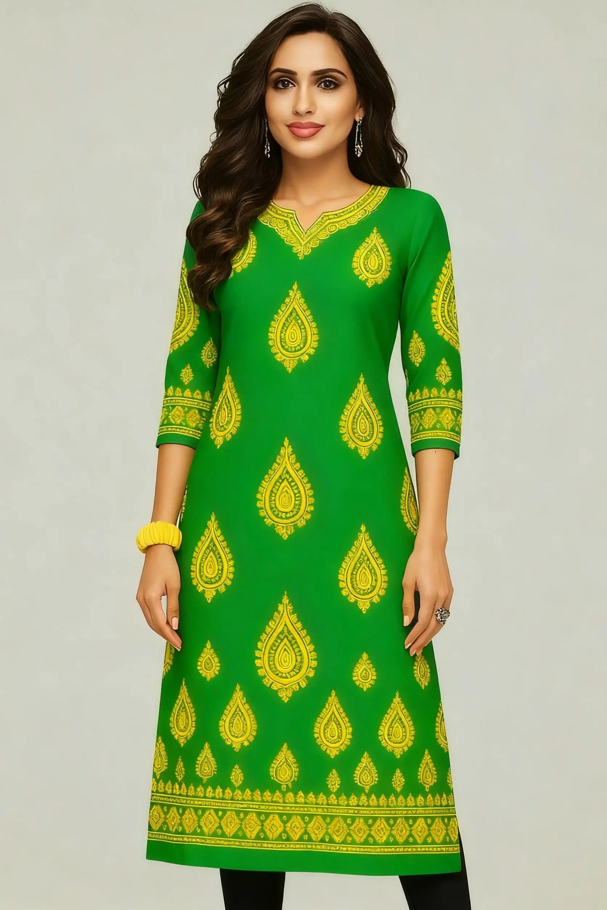 Muslim Kurtta Casual Dress Middle Eastern Straight Casual Ethnic Slit hem Mandarin Peacock National Style Caftan Turkish Abaya