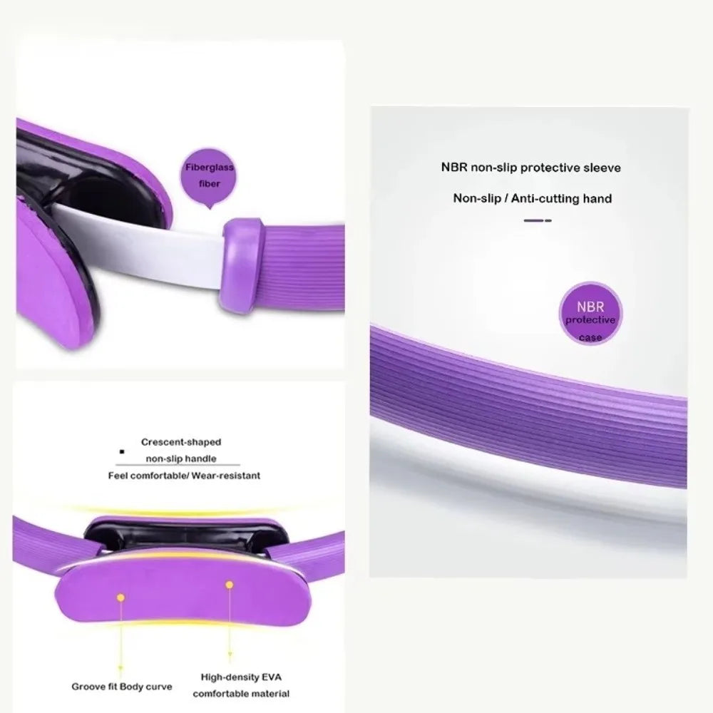 Exercise Yoga Pilates Ring Multi-function Sports Resistance Ring Yoga Fitness Ring Circle Pelvic Floor Muscle Training