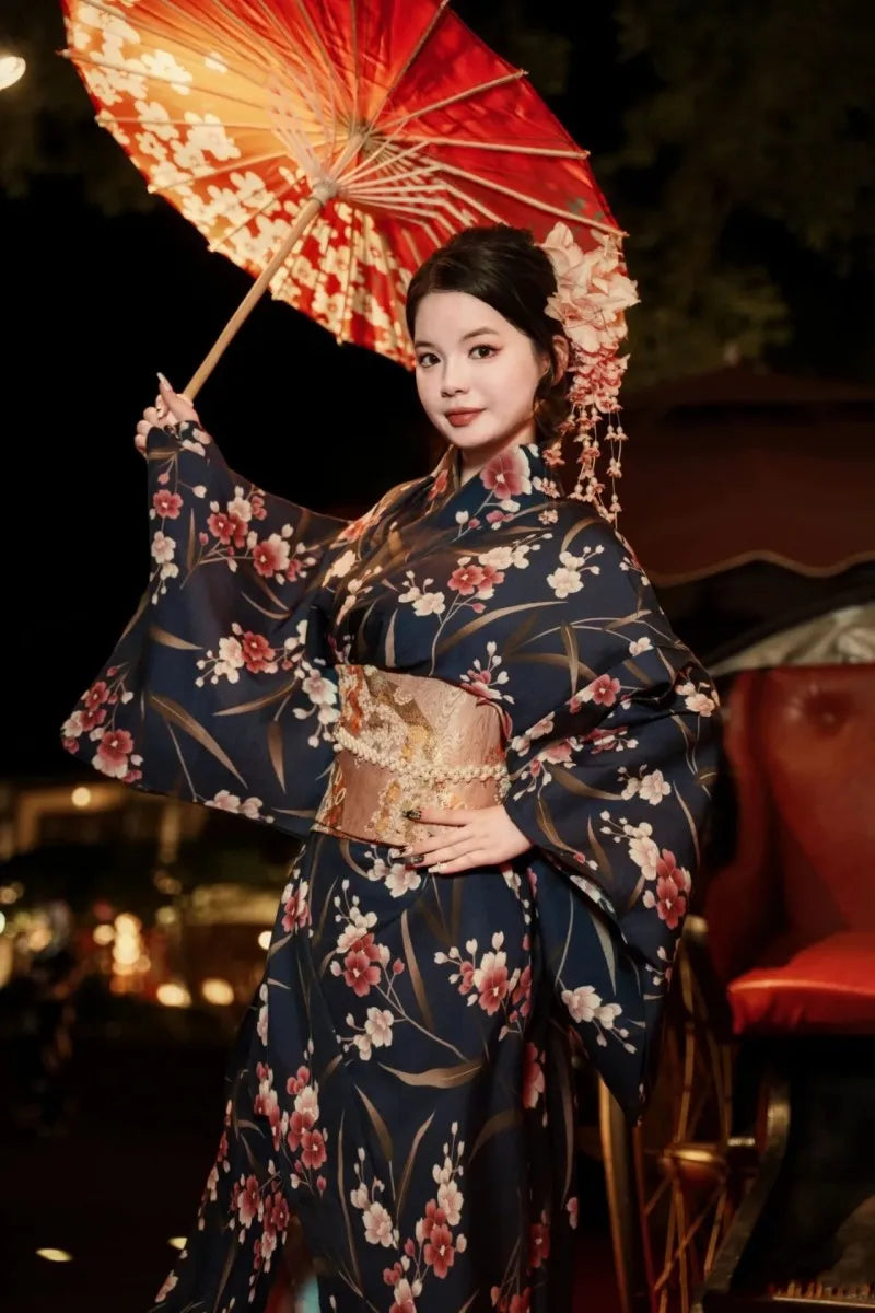 Girl Dress Yukata Women Clothing Fashion Photography Clothes Ethnic Style Stage Japan Kimono Cosplay Performance Costumes