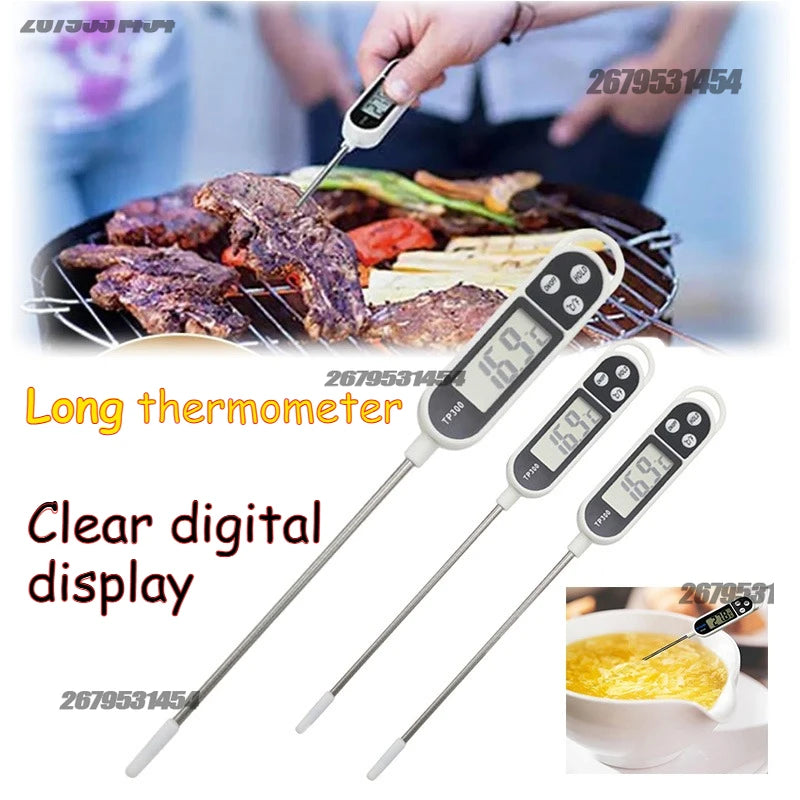 Kitchen Thermometer for Cooking Digital Temperature MeasuringTool for Meat Electronic Food Thermometer LCD Display Food