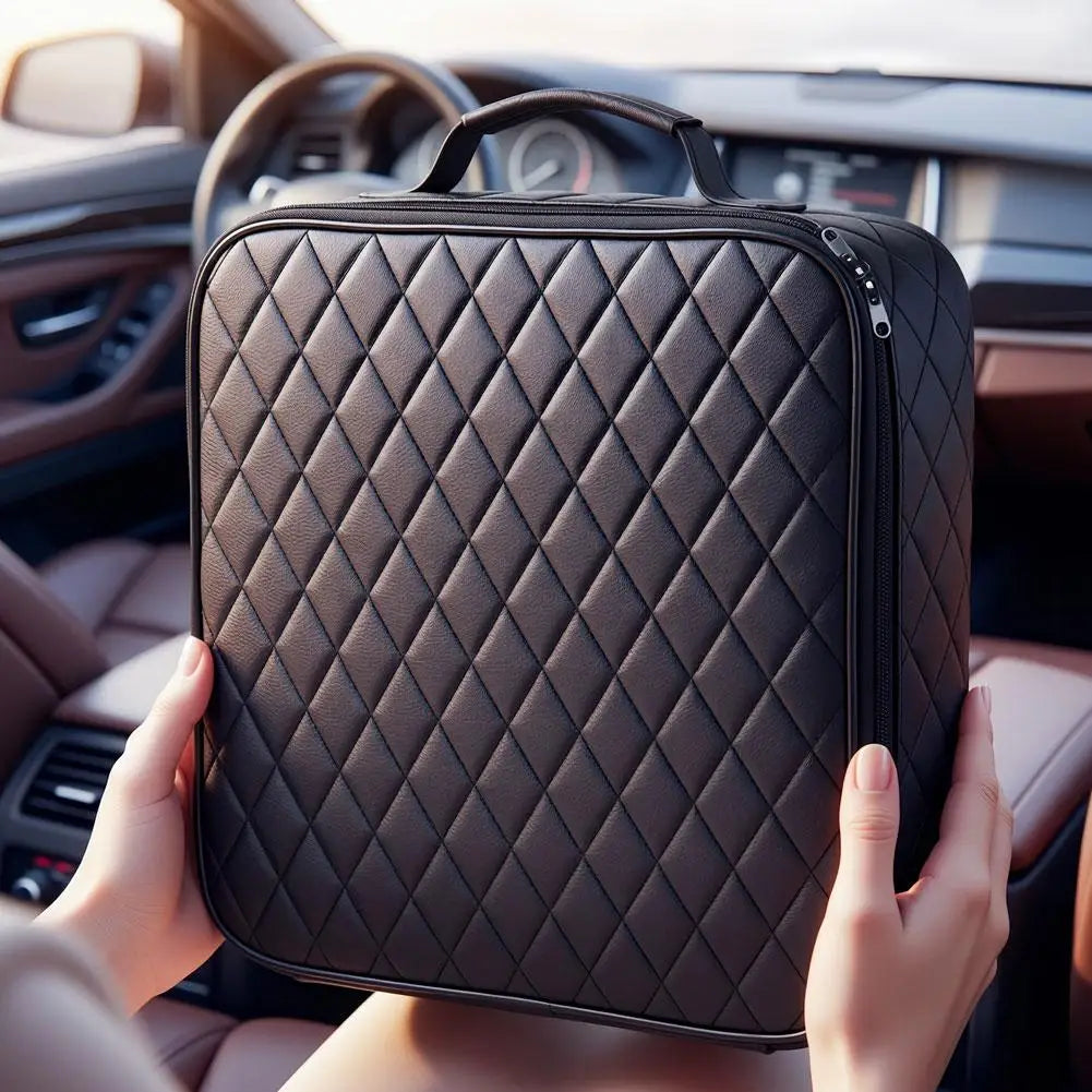 Charging Cable Storage Bag 1PC Carrying Case For Electric Vehicle Charger Portable Square Round Trunk Organizer Car Accessories