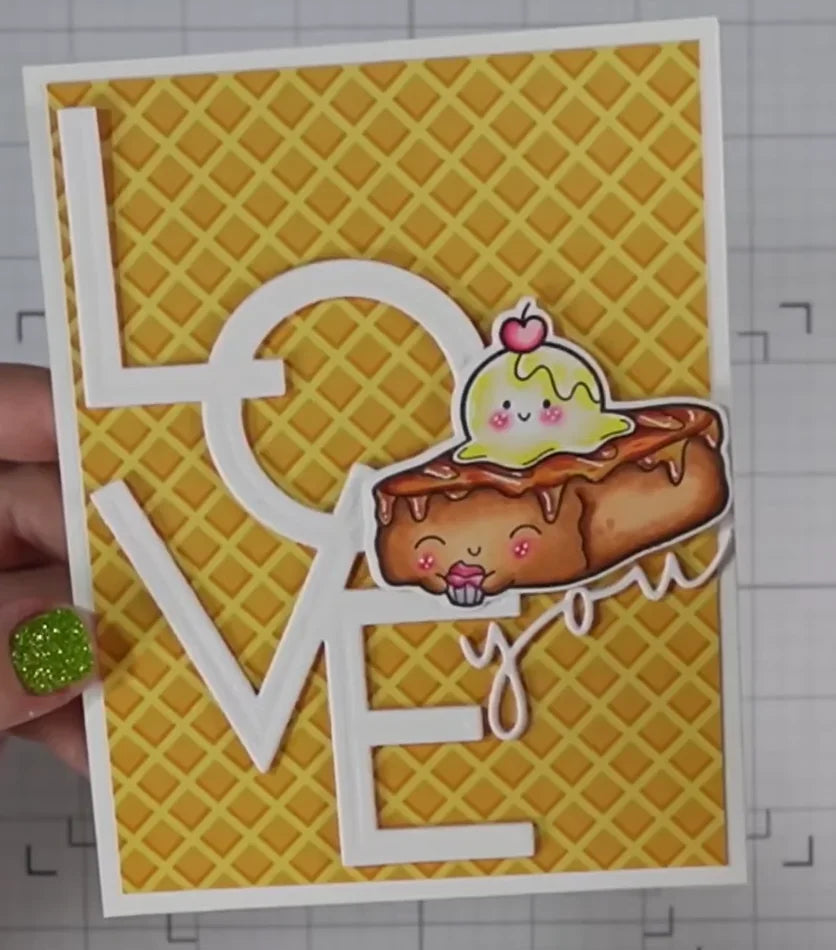 Valentine's Day 2025 Love Heart CoCo Cup Metal Cutting Dies Mouse Clear Stamps for DIY Making Gift Card Scrapbook Craft Template