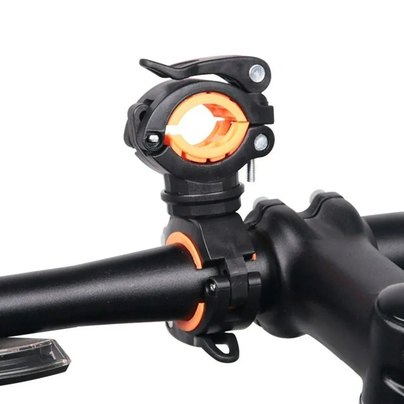 Cycling  Accessories For 360 Degree Bicycle Lamp Holder LED Flashlight Stand Bike Light Bracket Multifunctional Rotatable