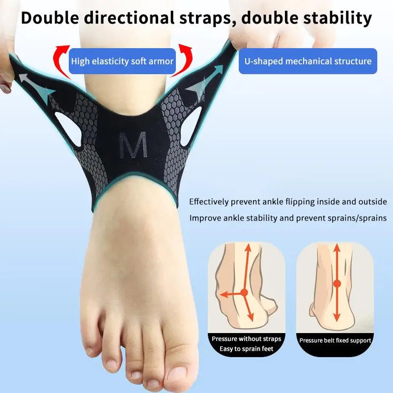 Fitness Walking Running Hiking Cycling Skating Ankle Sleeve Breathable Sports Sleeve Foot Brace Ankle Support Strap For Exercise