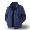 Men's Classic Business Jacket Windbreaker Zipper Jacket Turn-Down Collar Autumn Man Formal Trench Coat Spring Men Clothing