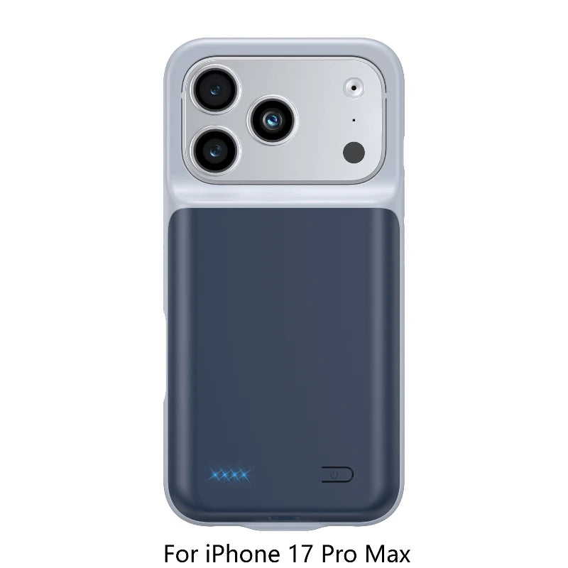 10000mAh Battery Case for Iphone 17 17Air 17Pro 17ProMax Portable Power Bank Charger Cover for IPhone 17/17Air/17Pro /17Pro Max