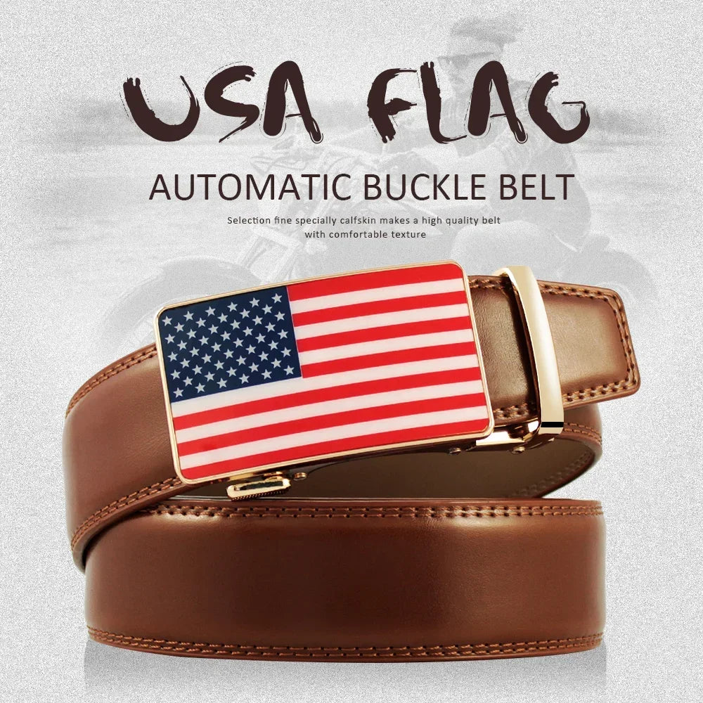 Men Belts Genuine Leather Metal Automatic Alloy Buckle Male Belts Leather Belt for Women Brand Luxury Design Waist Strap Male