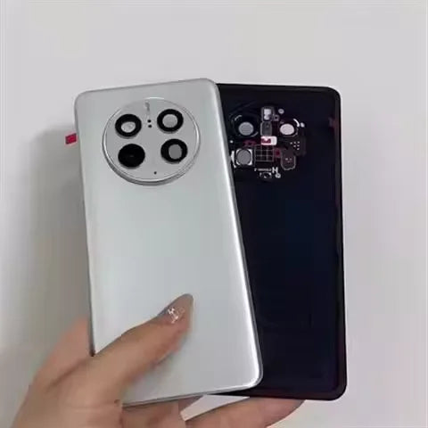 Real Grade A New Back Cover For Huawei Mate 50 Pro Housing Battery Rear Case with Camera Frame Glass Lens Phone Lid Shell