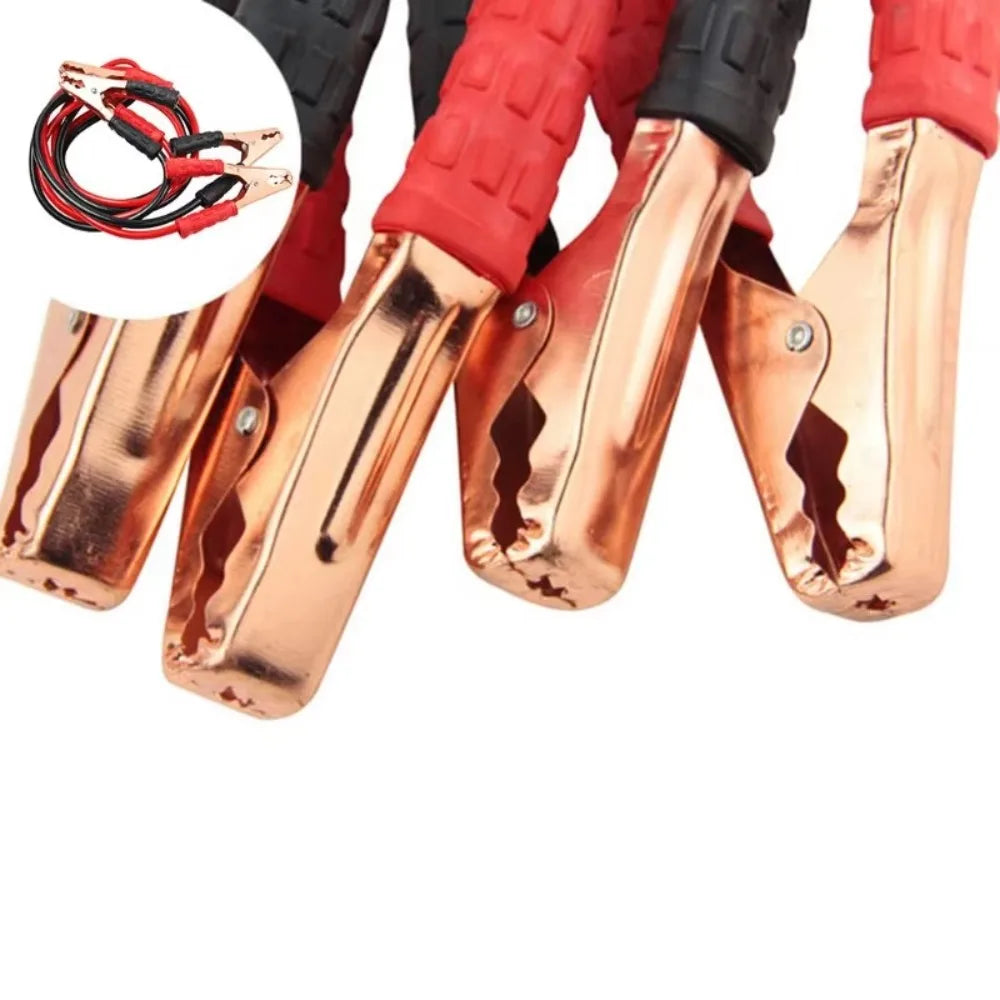 Car Emergency Accessories A Set 500A Car Power Charging Booster Cable Alligator Clamp Battery Double-ended with Clamps Clips