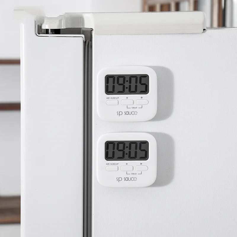 Kitchen Timer Digital Magnetic Cooking Baking Lcd Count Down Up Loud Alarm Countdown Alarm Magnet Clock Sleep Clock Kitchen Sup