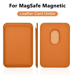 For Magsafe Accessories Magnetic Wallet Holder Leather Case For iPhone 13 12 14 15 16 17 Pro Max Card Holder Phone Purse Cover
