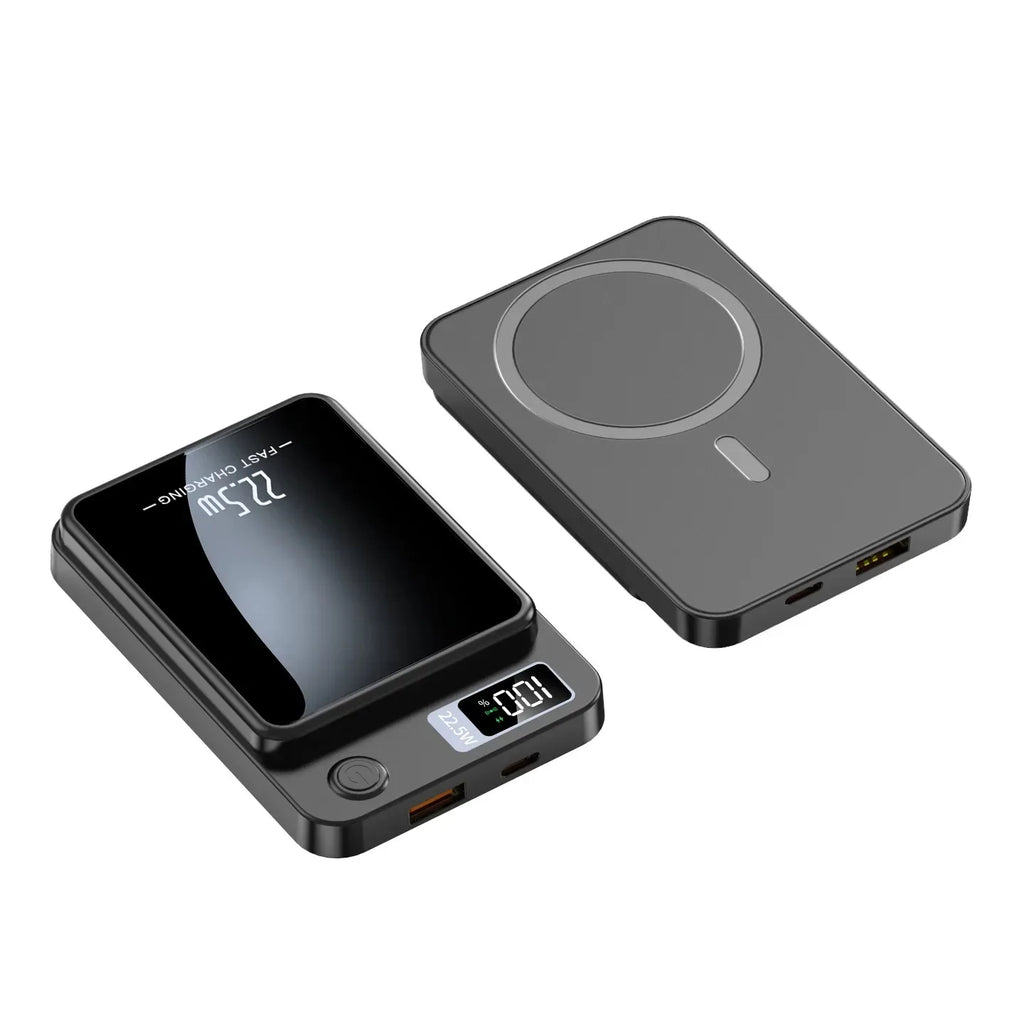 100000mAh Magnetic Powerbank Magnetic Power Bank Wireless Fast Charger For iPhone Backup Battery For Magsafe