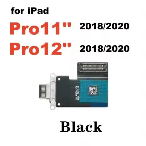 C Power USB Charging Port Connector Flex Cable for iPad Pro 11" A1980 A1934 A2013 12.9" 3rd Gen A1876 A1895 A2014 Dock Charger