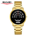 SKMEI 2677 Luxury Brand Fashion Wristwatches Male Clock Relogio Masculino Men's Quartz Watch Waterproof Steel /Leather Watches