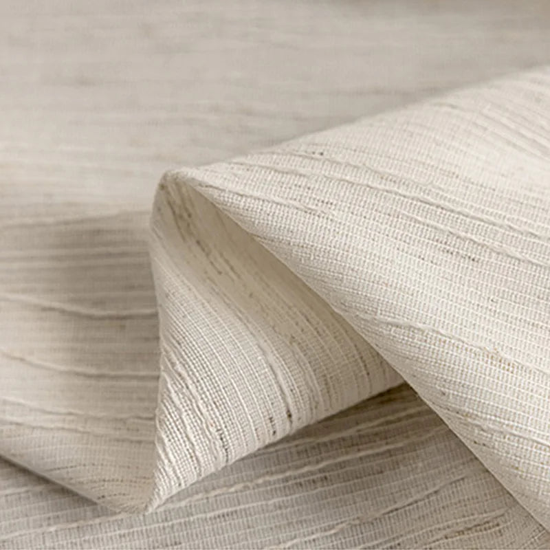 Luxurious Sheer Curtains for Living Room Textured Thick Tulle for Window Drapes for Bedroom Insulated Shade Cover Home Indoor