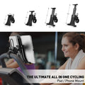 Spinning Bike Riding Mount Fitness Equipment Electric Car Cell Phone Treadmill Stand Mountain Bike Tablet Holder Support