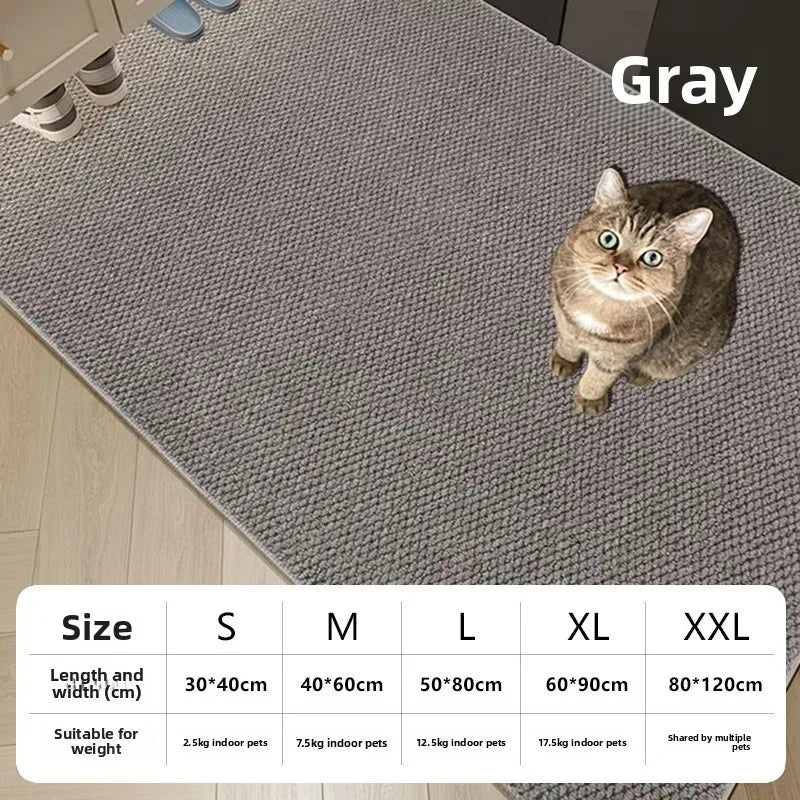 Durable Sisal Cat Scratch Pad Anti Slip Scratching Board for Indoor Cats Furniture Protection Pet Mat