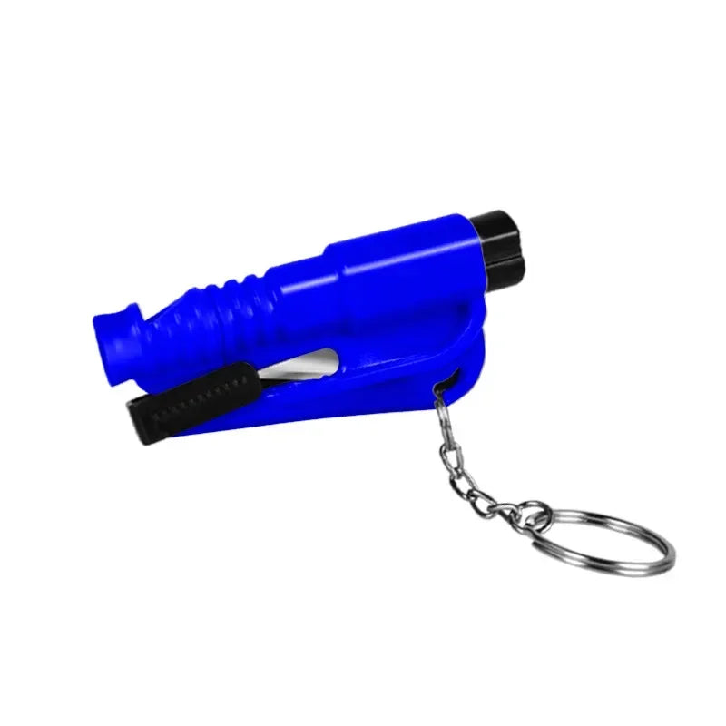 Safety Hammer with Rescue Whistle, Car Escape Tool 3-in-1 Window Breaker Seatbelt Cutter, Compact Emergency Escape Tool for Car