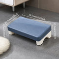 Ergonomic PP Footrest for Office Desk - Under Desk Foot Rest for Work, Sofa & Study, Comfortable Space-Saving Design