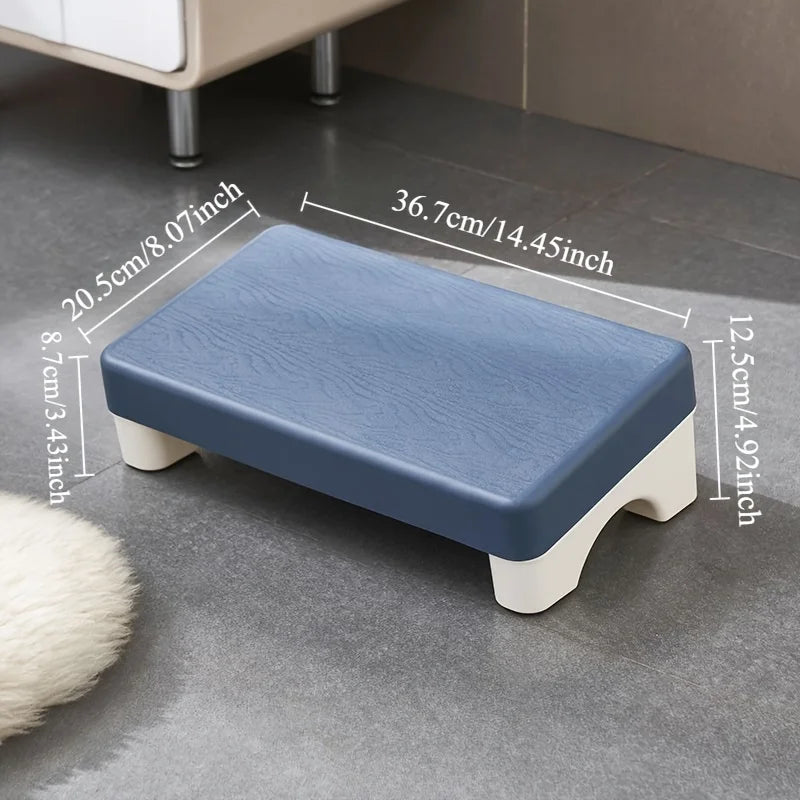 Ergonomic PP Footrest for Office Desk - Under Desk Foot Rest for Work, Sofa & Study, Comfortable Space-Saving Design
