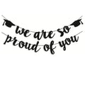 2026 Graduation Banners Glitter We are So Proud of You Graduation Banners Garland for Congratulation Graduations Party