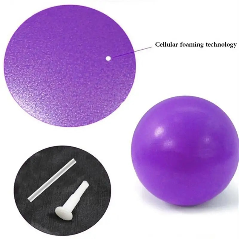 Matte Explosion Proof Mini Yoga Ball 25cm Pilates Ball Inflatable Gymnastics Ball Fitness Balls Gym Fitness Tools