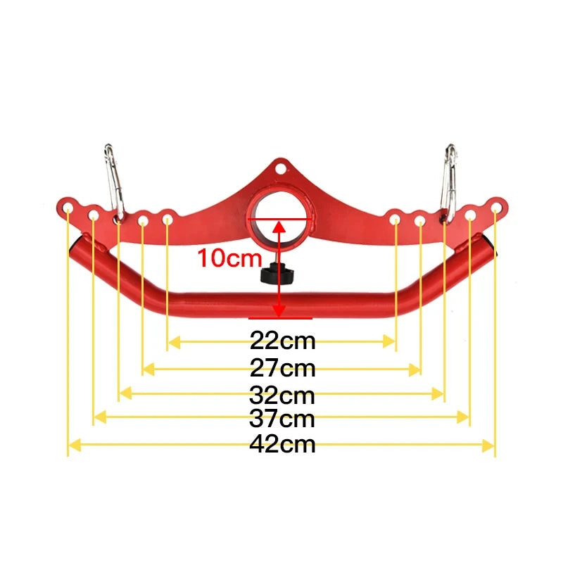 Home Gym LAT Pull Down,T/V Bars,Biceps,Triceps,Blaster Handle,Cable Machine Attachment For Cable Rowing,Fitness Accessories