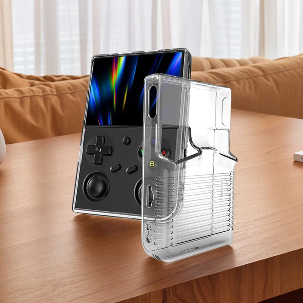 For ANBERNIC RG 35XXPRO Protective Case Game Console TPU Case Transparent Case Gaming Accessories