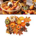 Harvest Decor Autumn Home D cor Reusable Holiday Decor Autumn Leaves Decorative Accents Decor For Thanksgiving And Halloween