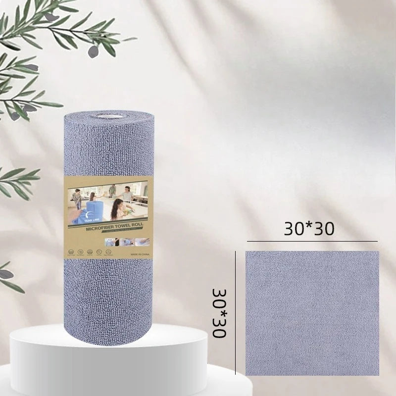 Kitchen Cloth Reusable Cleaning Erase Household Kitchen Cloth Towel Roll Rag Cleaning Tissue Replacement 1 Roll 20 Pieces
