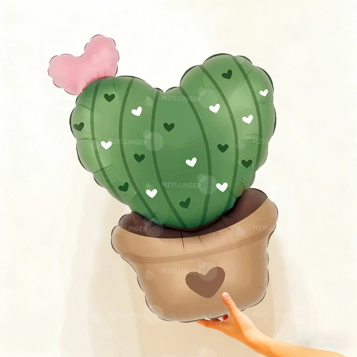 Valentine's Day Balloon Love Cactus Love Rainbow Aluminum Film Balloon Valentine's Day Wedding Birthday Balloon Decoration