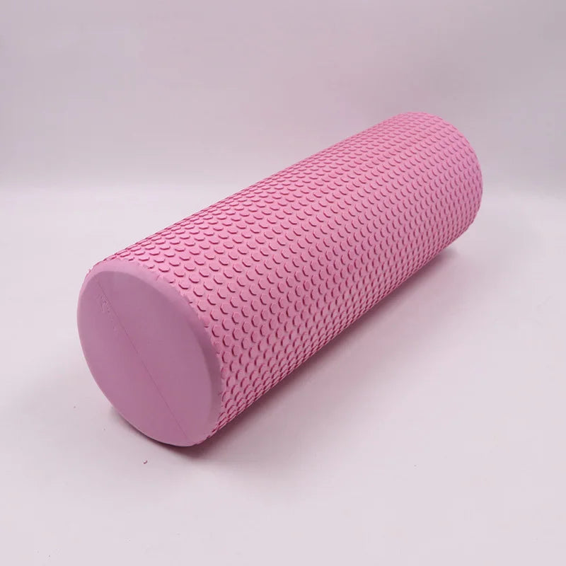 30cm Yoga Column Foam Fitness Muscle Training Pilates Sports Massage Foam Roller Grid Trigger Point Therapy Home Gym Exercise