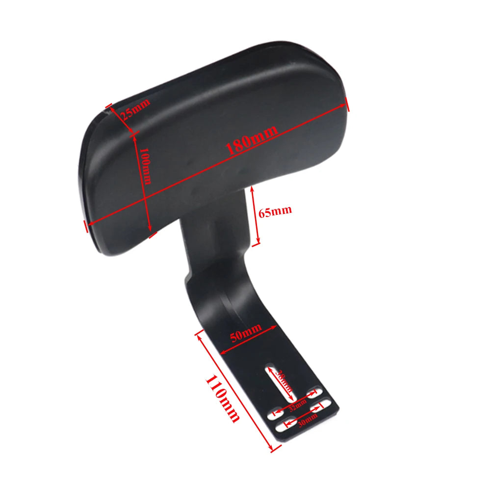 Electric Bicycle Rear Seat Backrest  Accessories Scooter Back Seat Motorcycle Black New Back Cushion
