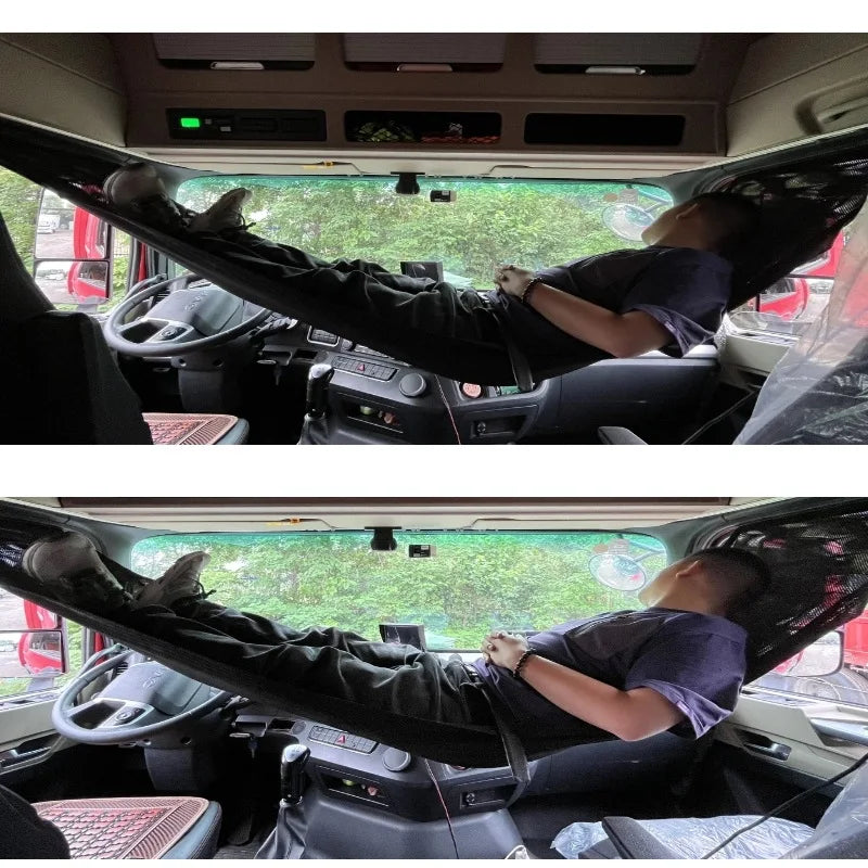 Lightweight Car Travel Hammock, for Outdoor & Road Trip AdventuresSuitable for Multiple Types of Trucks No Installation
