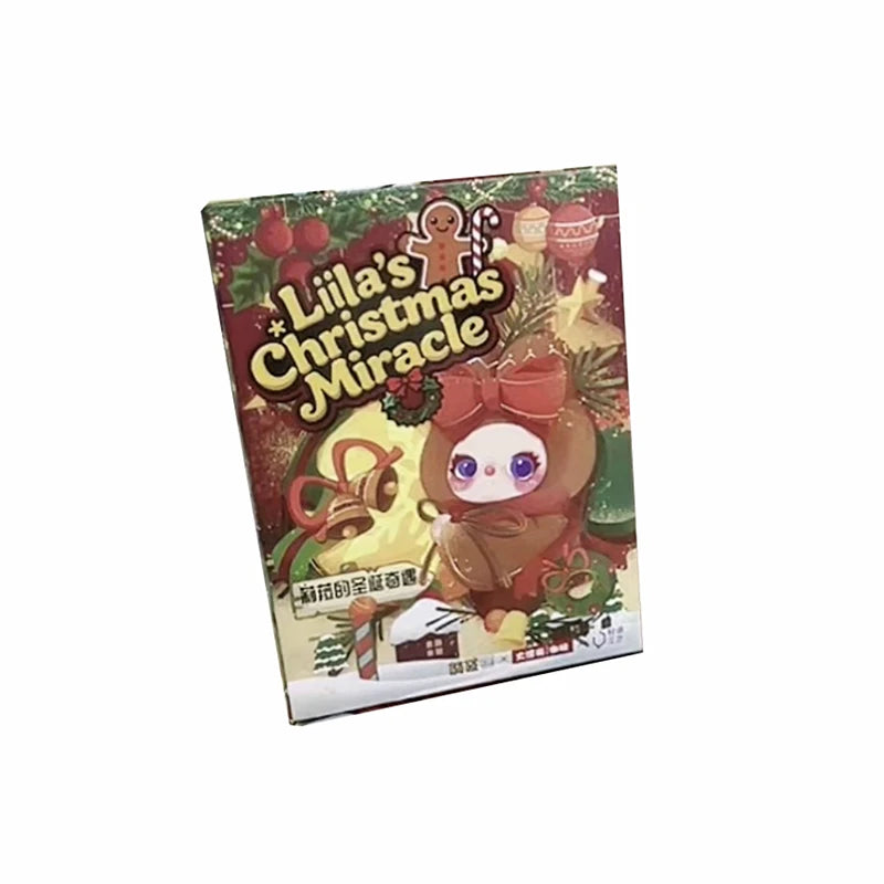 New Baby Three Liila Christmas Adventure Series Blind Box Cute Vinyl Doll Bag Pendant Mystery Box Girl Surprise Gift