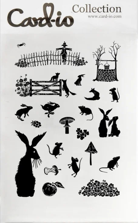 Easter 2026 Tree Field Florals Summer Trail Party Animals Swing Wildflowers Clear Stamps For DIY Scrapbook Craft Decoration