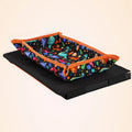 Kids Travel Tray for Airplanes Seats Travel Desk Storage Foldable & Adjustable Lap Desk for Children Entertainment & Learning