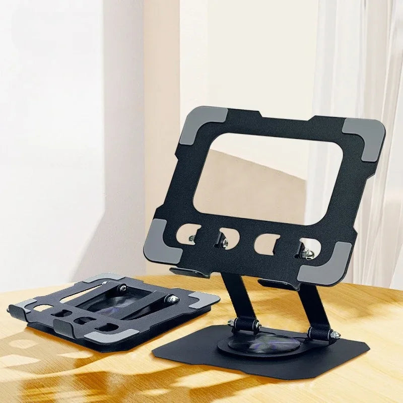 1pcs Multi-Angle Metal Tablet Bracket-360 Rotatable and Foldable Bracket, Laptop Tablet, Mobile Phone, Lazy Bracket.