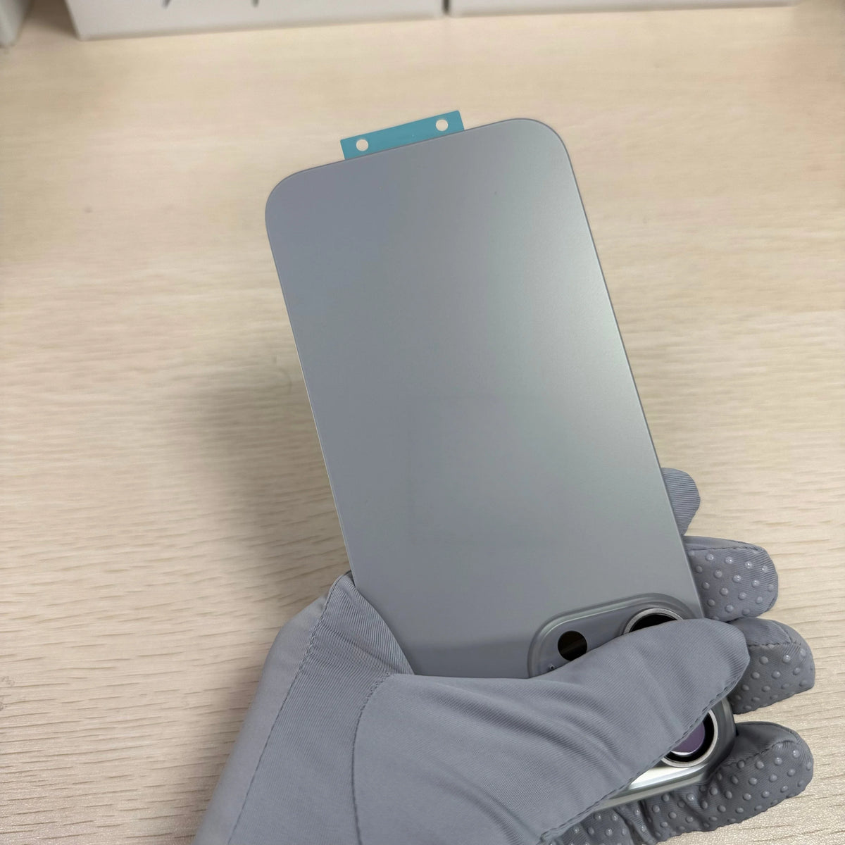Rear Back Glass Replacement For iPhone 15 Pro 16 Pro Max Rear Cover With Camera Lens Bracket Built-in Magnets Repair Spare Parts