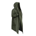 New Autumn Winter Thicken Warm Trench Coat Men Solid Casual Loose Hooded Long Jackets Leisure Warm Fleece Male Thick Cardigan