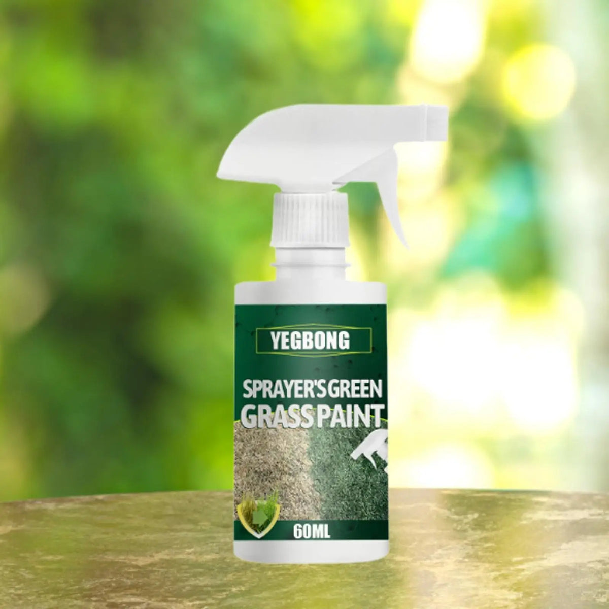 60ml Green Lawn Spray Lawn Color Tool Efficient High Reliability Lawn Care Grass Paint Lawn Dye for Garden