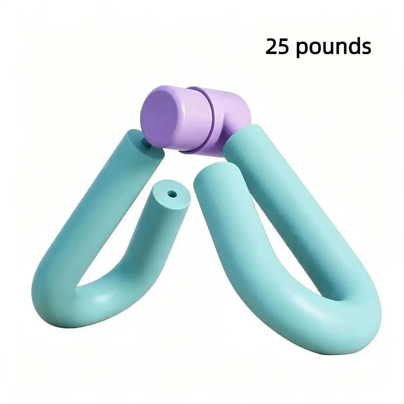 Thigh Exerciser Soft Padded Handle Portable Practical Gift for Home Yoga Workout Fitness Enthusiasts