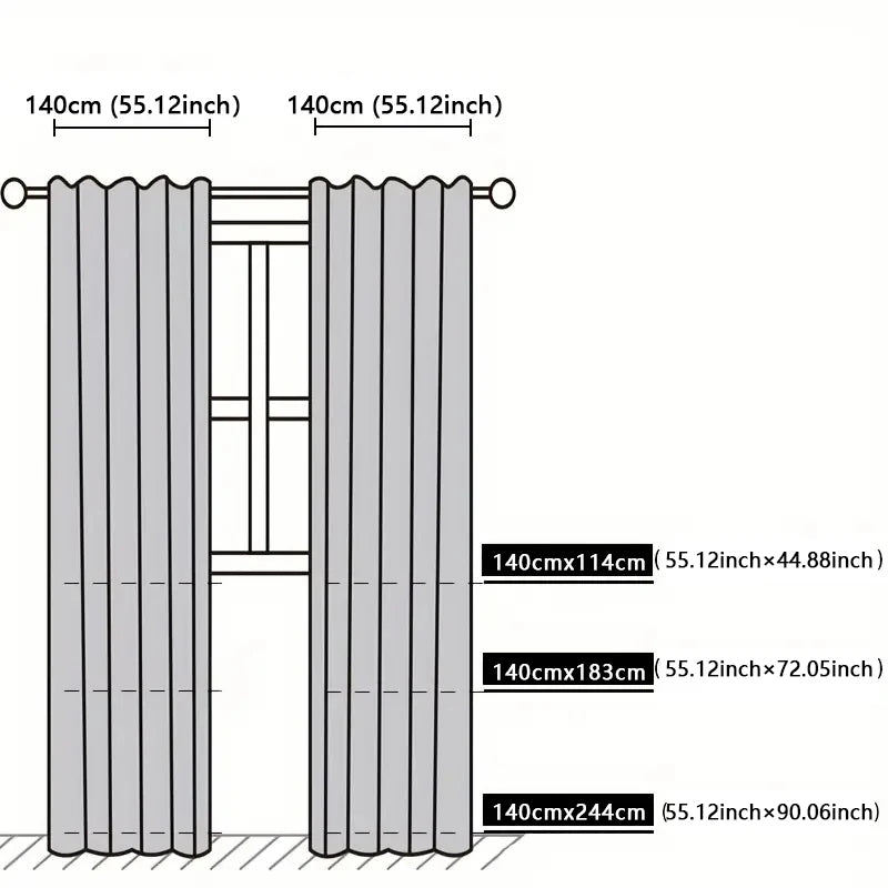 European-Style Lace Curtains, White Warp-Knitted Window Screens, Fresh Pastoral Door Curtains for Living Room, Bedroom, and Bay Windows, Ready-Made