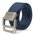 Men Belts Automatic Buckle Metal Webbing Belts for Men Canvas Nylon High Quality Strap Casual Sports Students