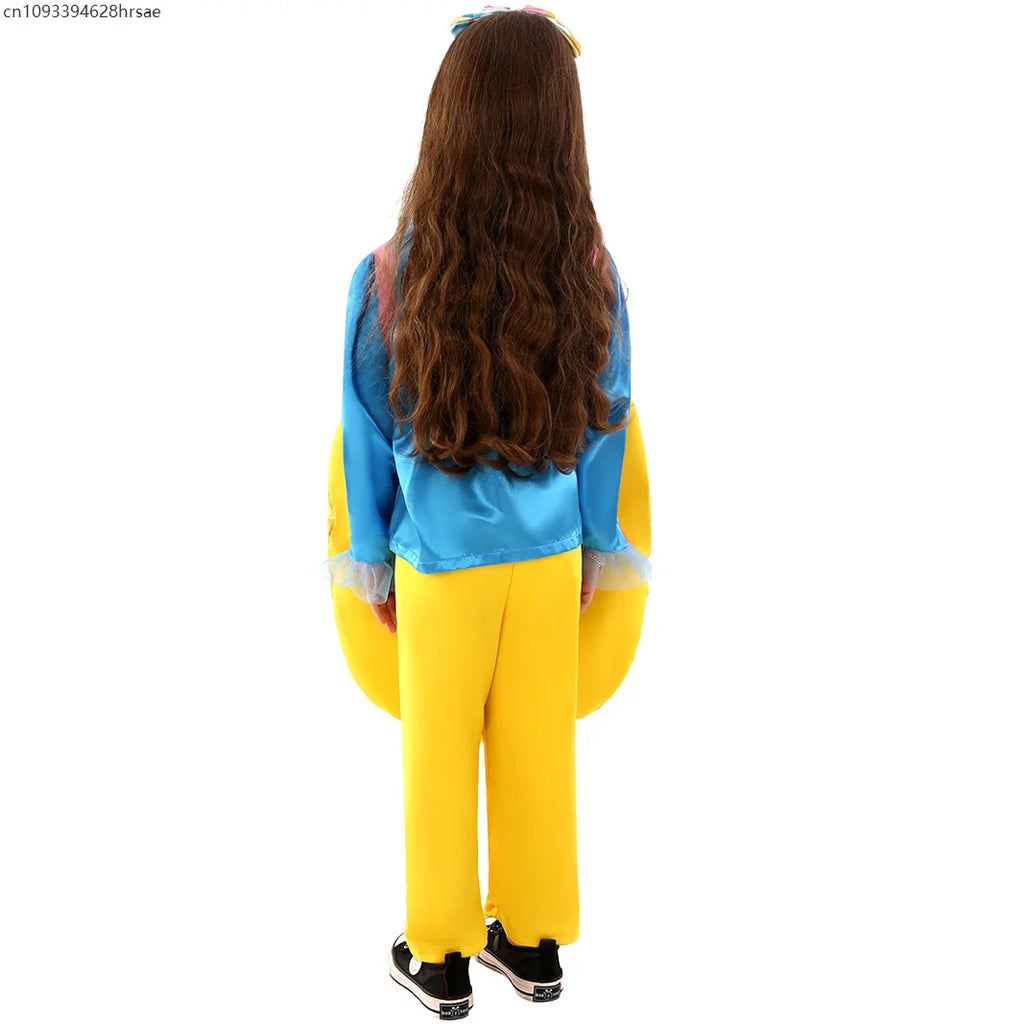 Easter Themed Egg Costume enfant School Cartoon Party Dress Up Outfit for niño Carnival Cosplay Role Play Clothing